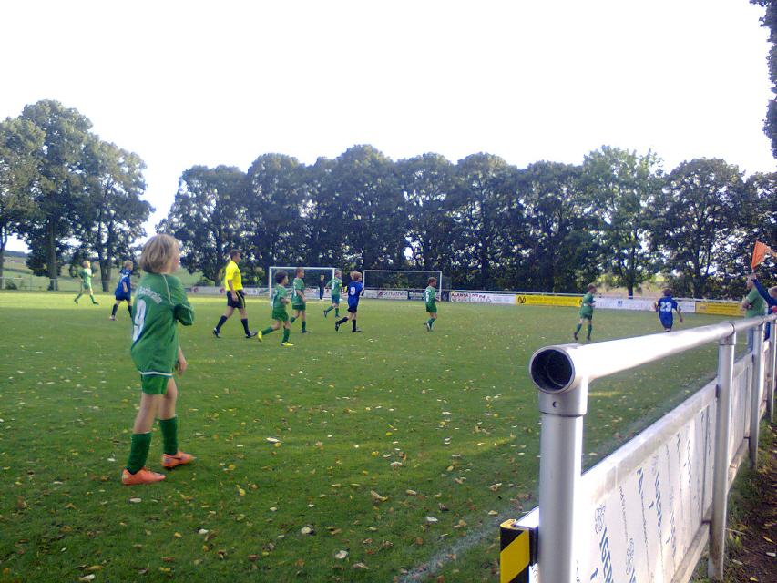Bild vom 14.09.2012 beim Heimspiel gegen die JSG Johannesberg I in Bachrain.