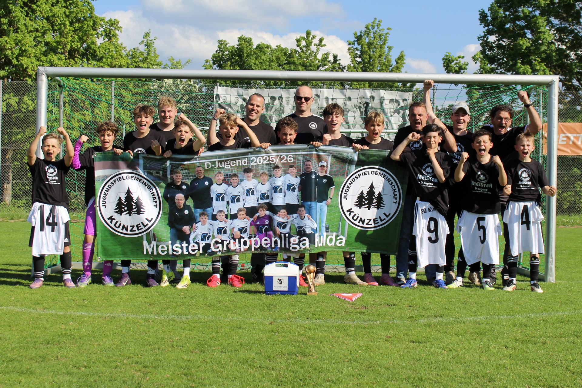 D1-Junioren vorzeitig Gruppenligameister